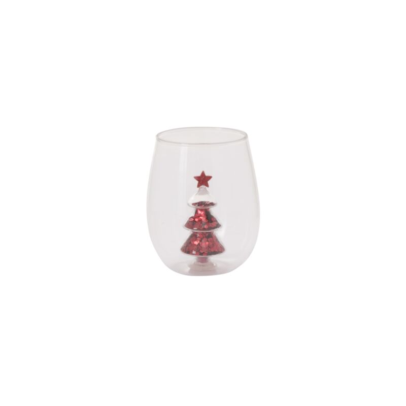 Glitter Tree Drinkware