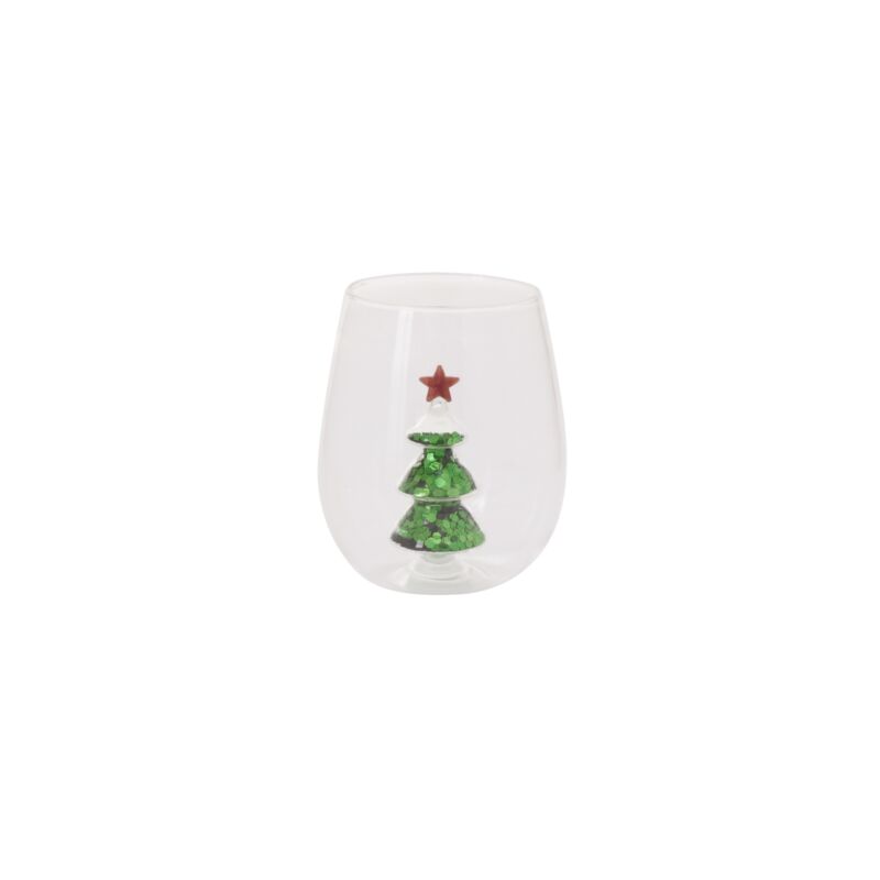 Glitter Tree Drinkware