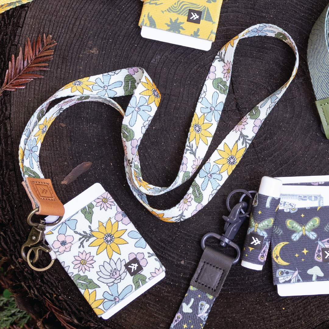 Mountain Flowers - Neck Lanyard