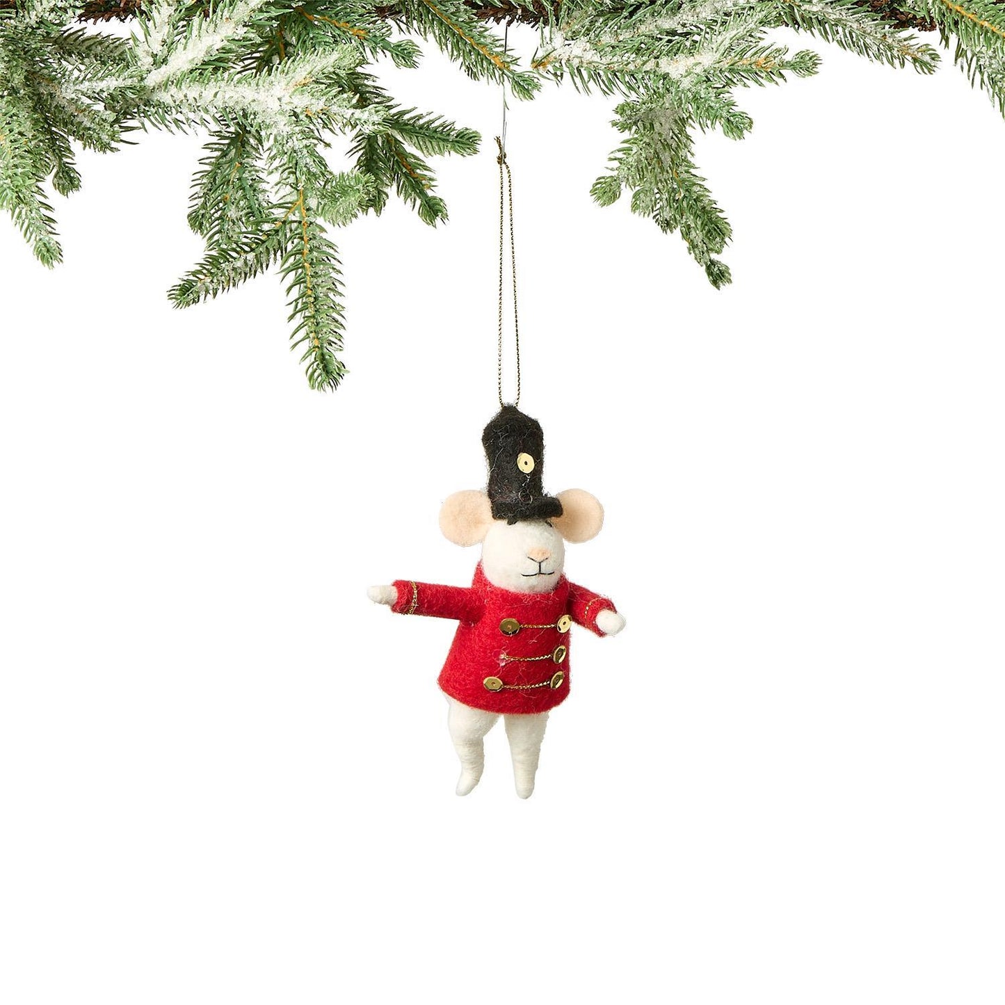 Hand Crafted Felt Mouse Ornament, 5 Styles