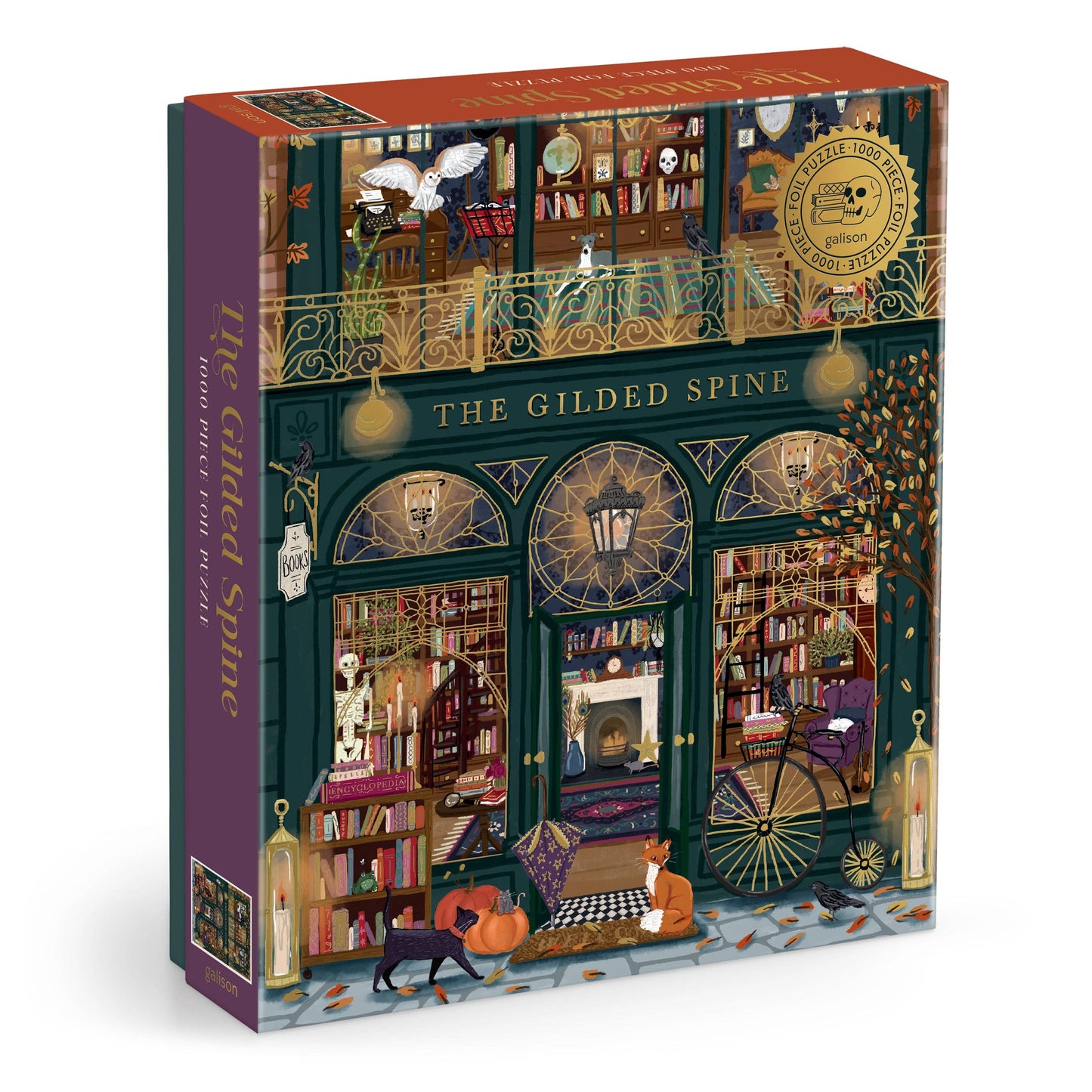 The Gilded Spine Foil Puzzle