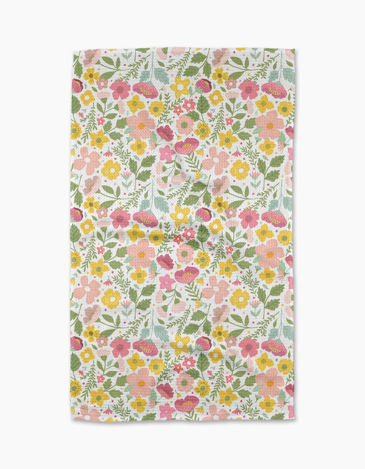 Geometry Blooming Days Tea Towel