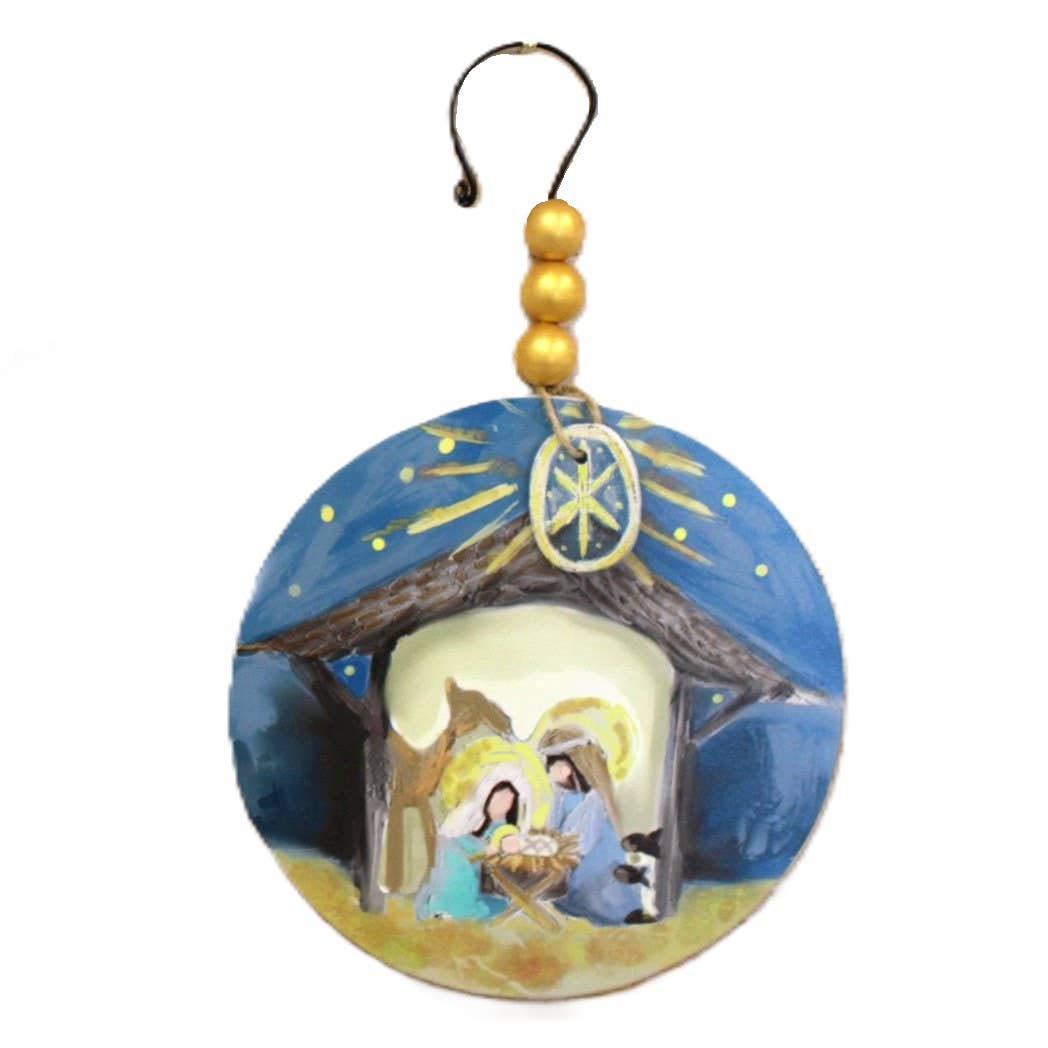 Nativity Creche Ornament