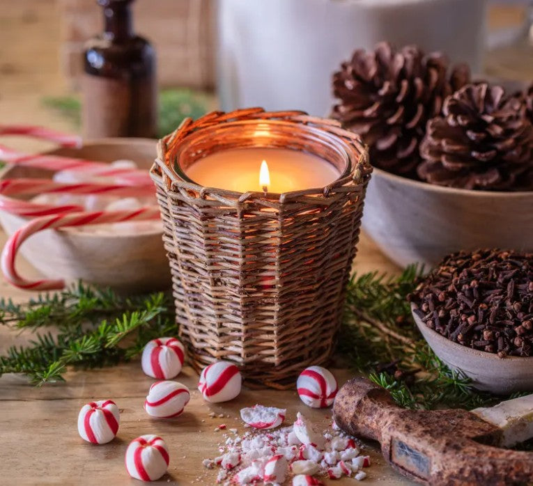 Crushed Candy Cane Candle