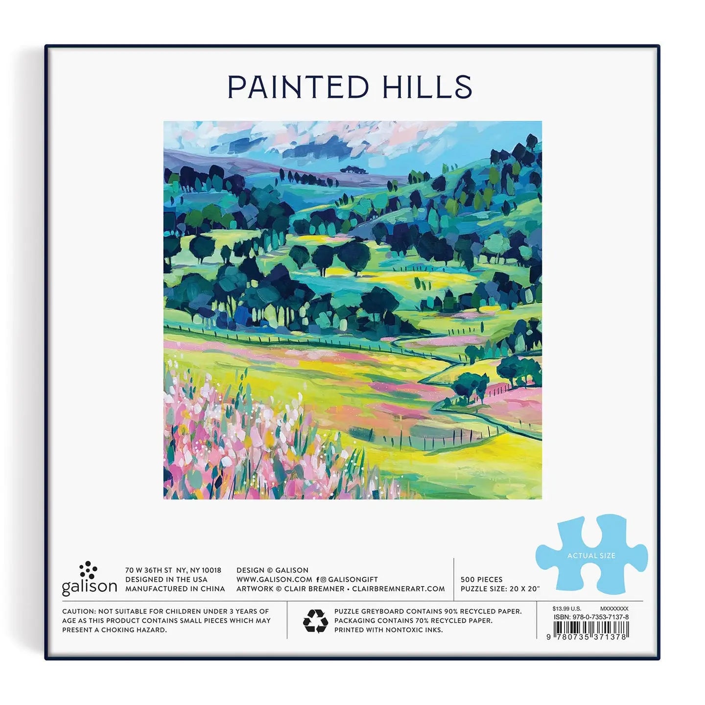 Painted Hills 500pc Puzzle