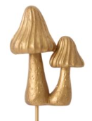 Troop Mushroom Plant Sticks, Asst.