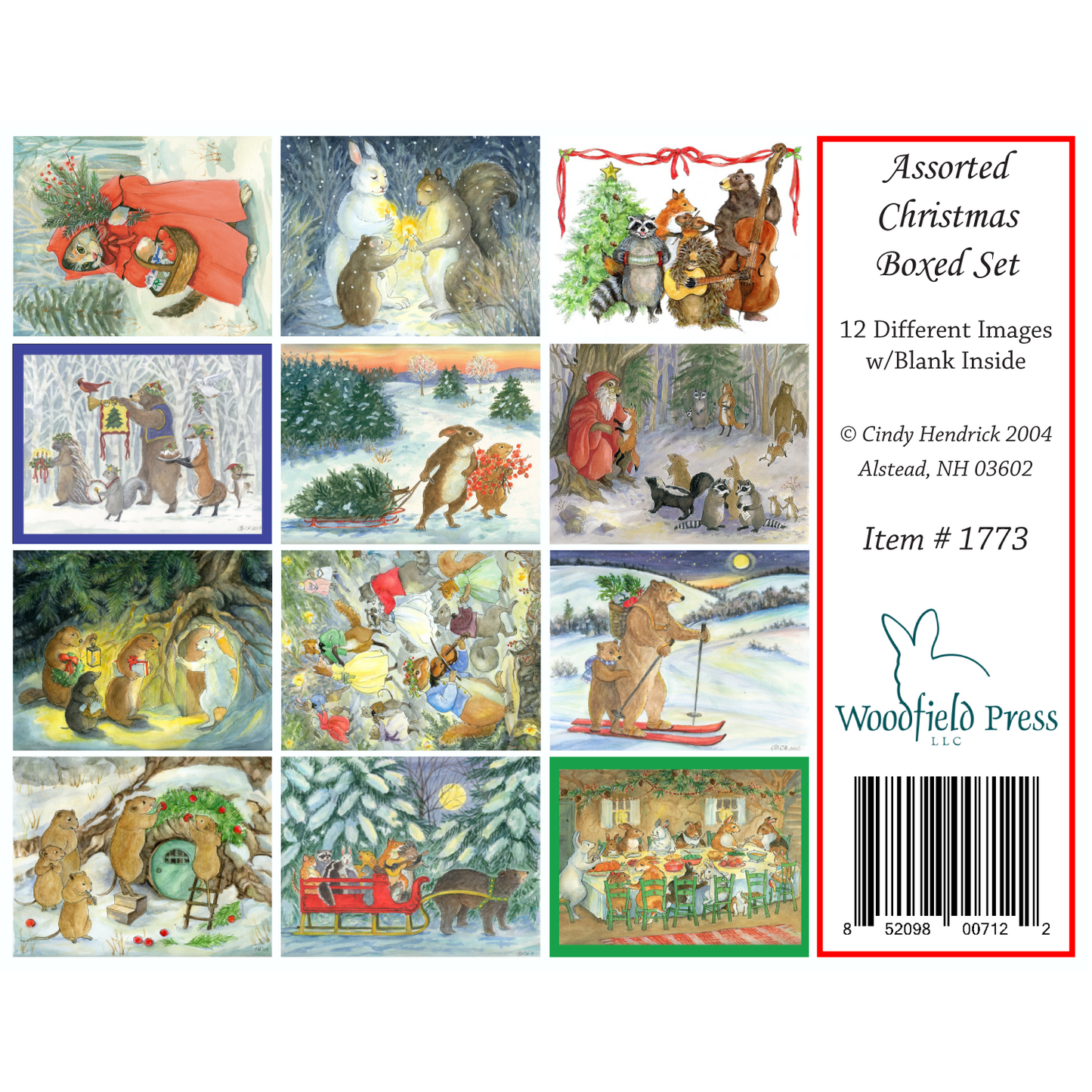 Assorted Christmas Notecard Boxed Set