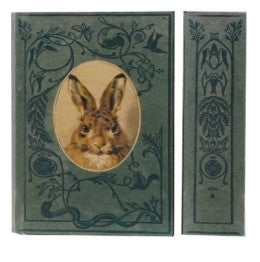 Book Storage Boxes with Bird Nest or Rabbit