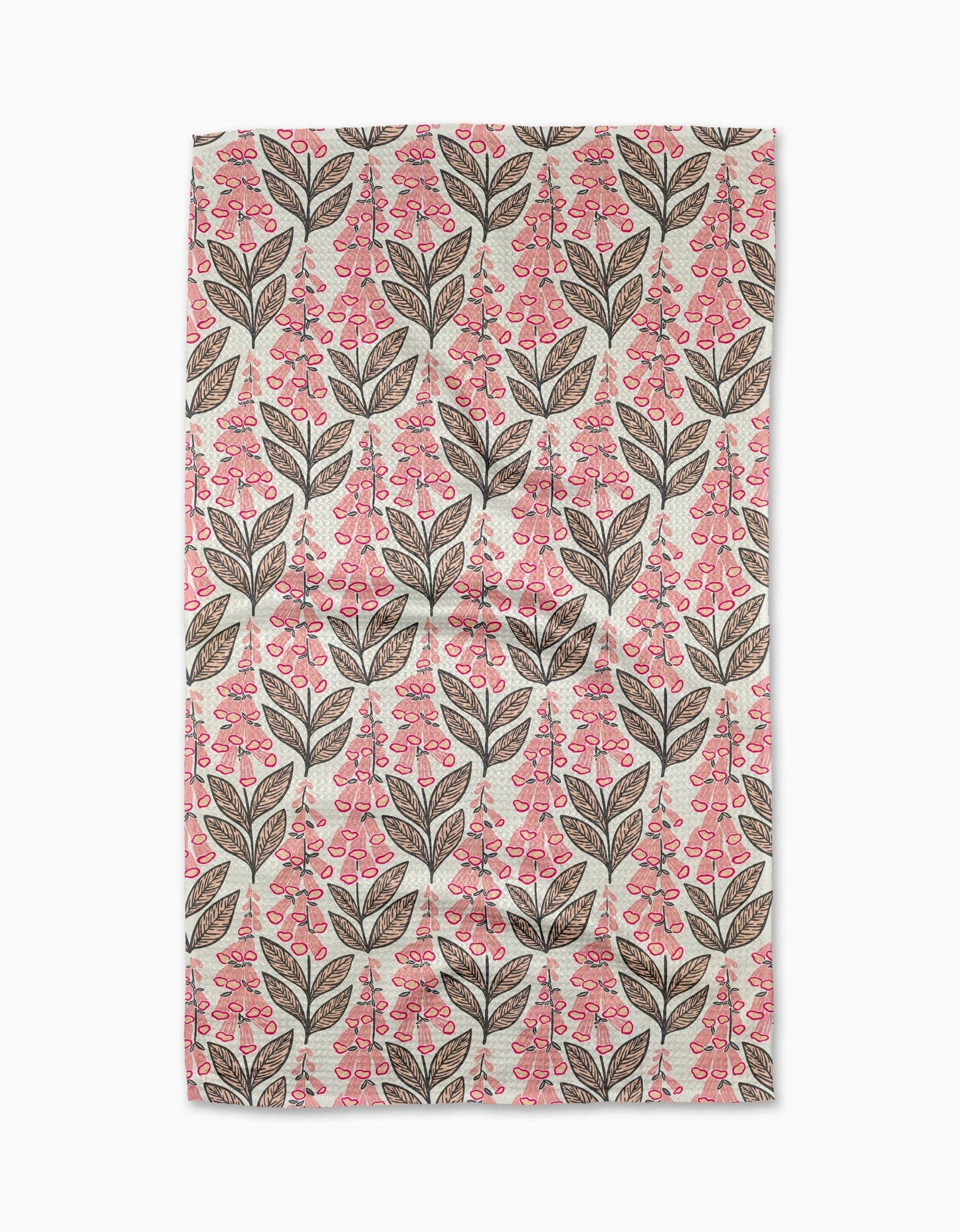 Geometry Foxglove Finery Tea Towel