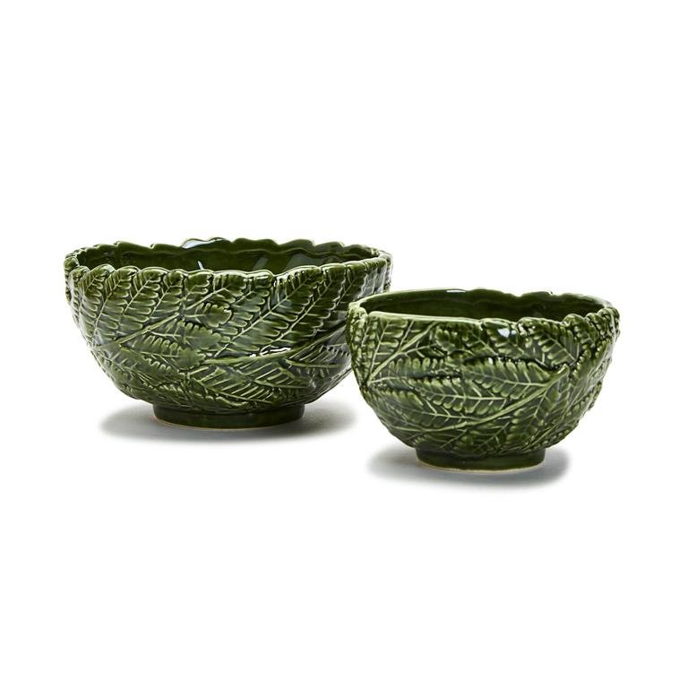 Fern Leaf Bowl, 2 Sizes