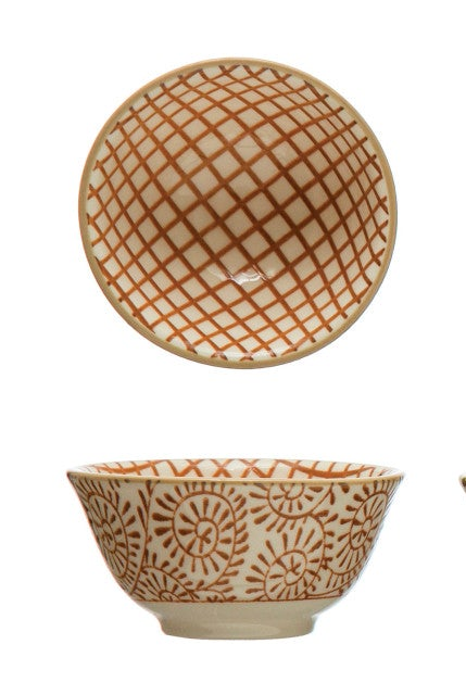 Round Stoneware Pinch Pot