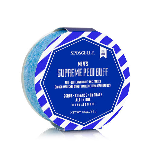 Spongelle Men's Supreme Pedi Buffer