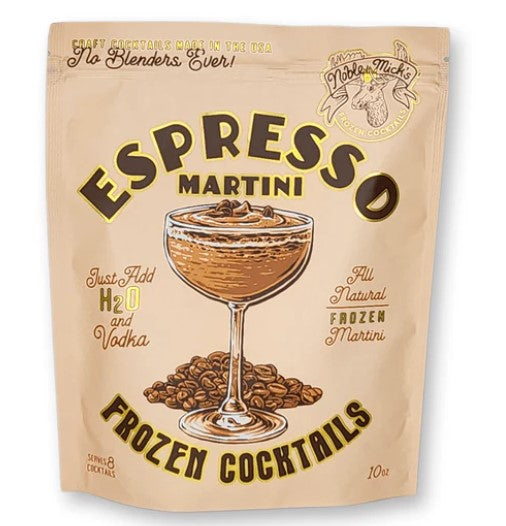 Noble Mick's Frozen Espresso Martini Cocktail Mix