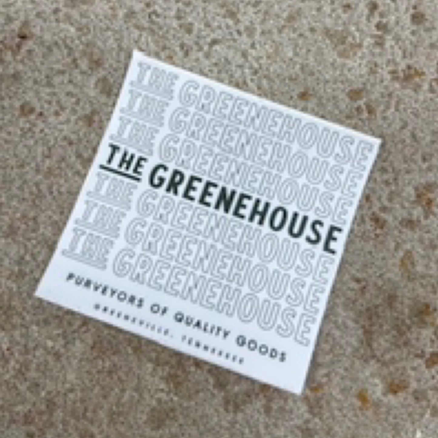 The GreeneHouse Sticker
