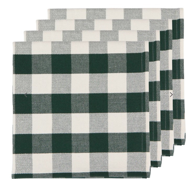 Spruce Buffalo Check Placemats, Set of 4
