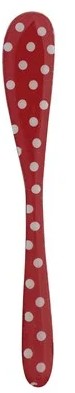 Enameled Stainless Steel Canape Knife w/ Stripes/Dots