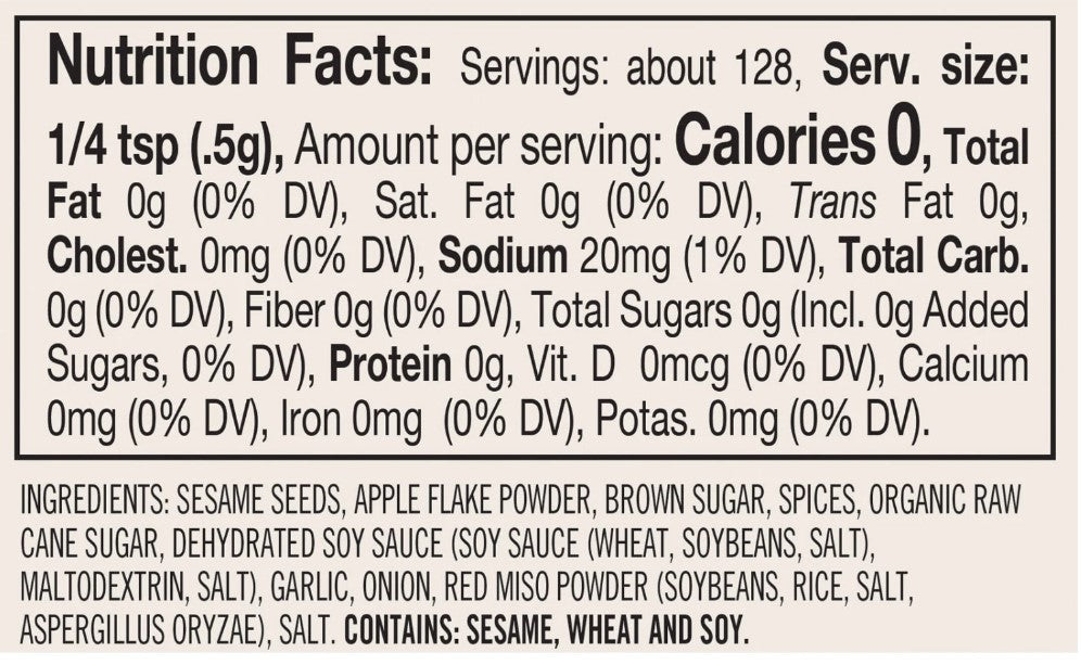 Zesty BBQ Seasoning Blend 2.25oz