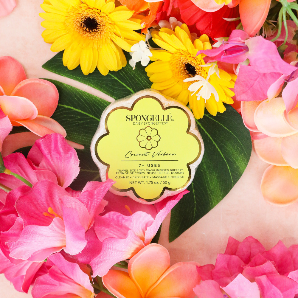 Coconut Verbena Daisy Spongelle