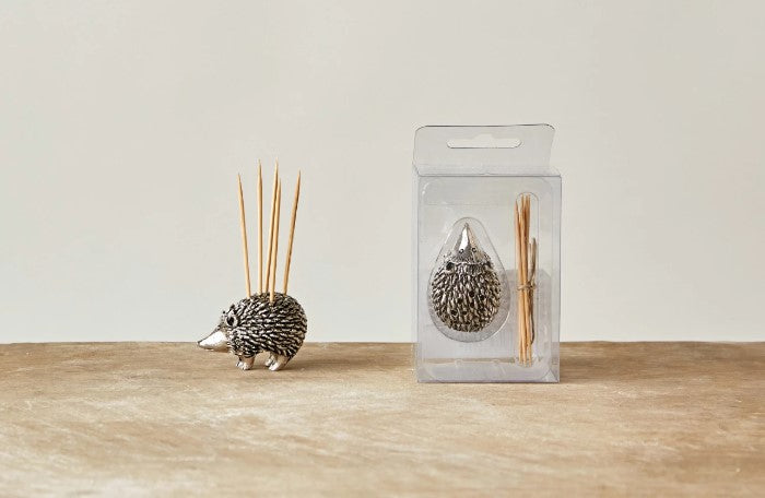 Hedgehog Toothpick Holder Toothpicks