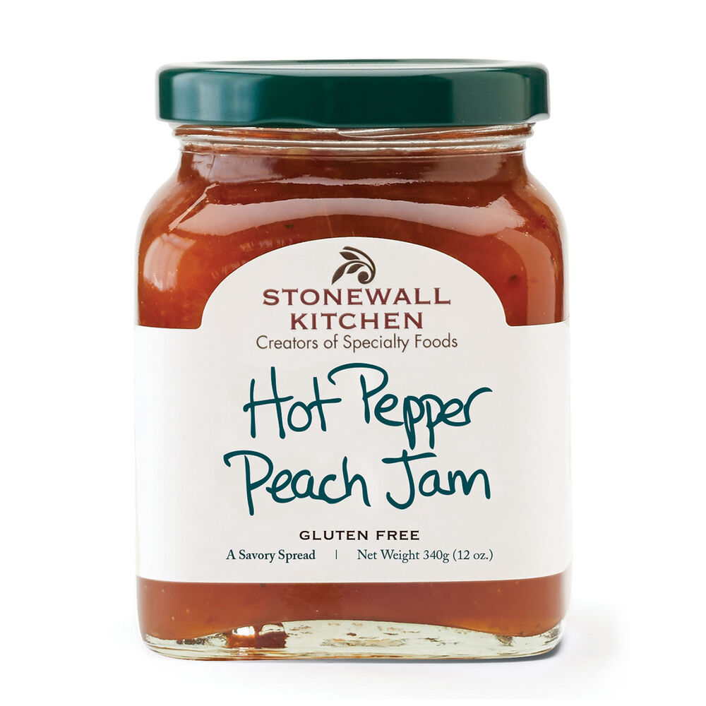 Hot Pepper Peach Jam 12oz.