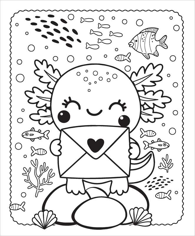 Markerific: Axolotl Buddies