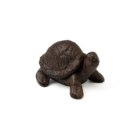 Mini Turtle Figurine (Dark Brown)  2" L