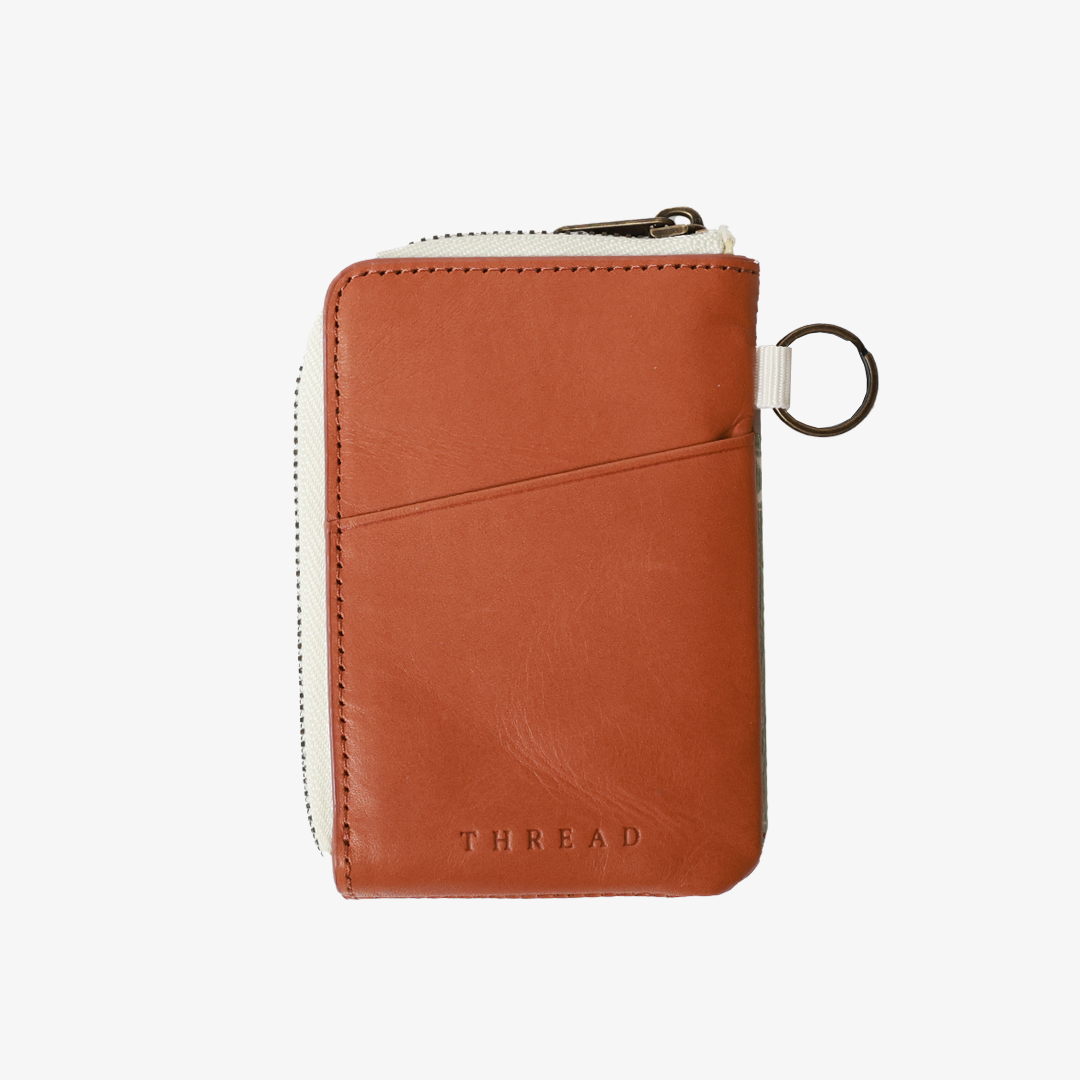 Sawyer Olive - Leather Zip Wallet
