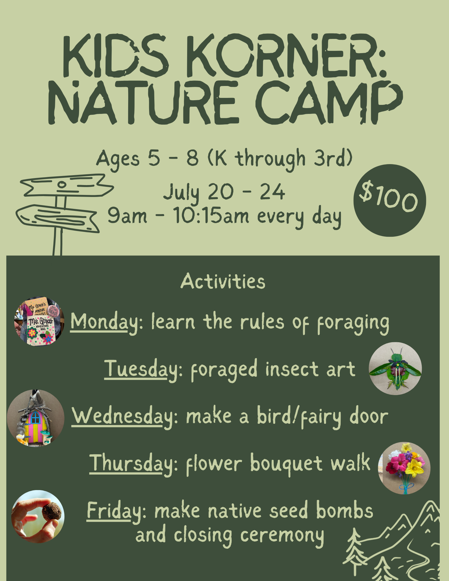 Kids Kamp - Monday, July 20 to Friday, July 24