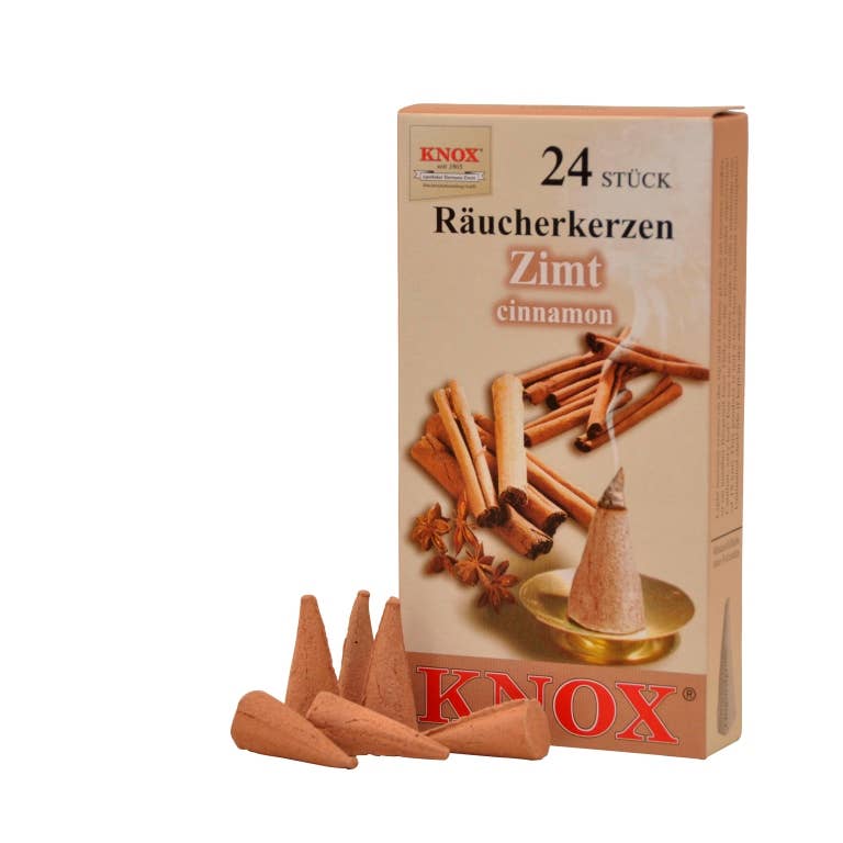 Knox Incense Cones-  Cinnamon
