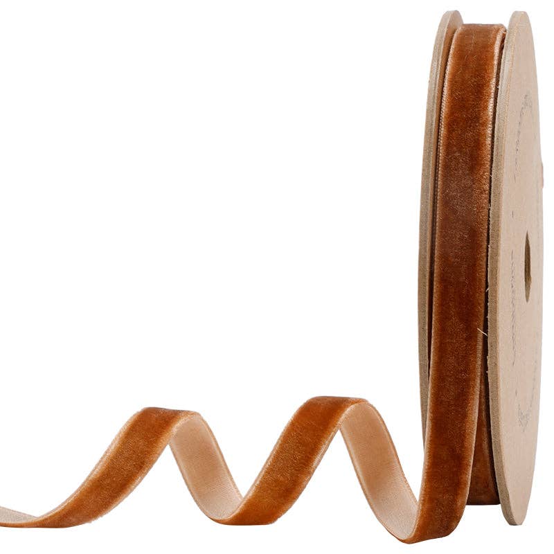 Velvet Holiday Trim Ribbon 3/8" Wide