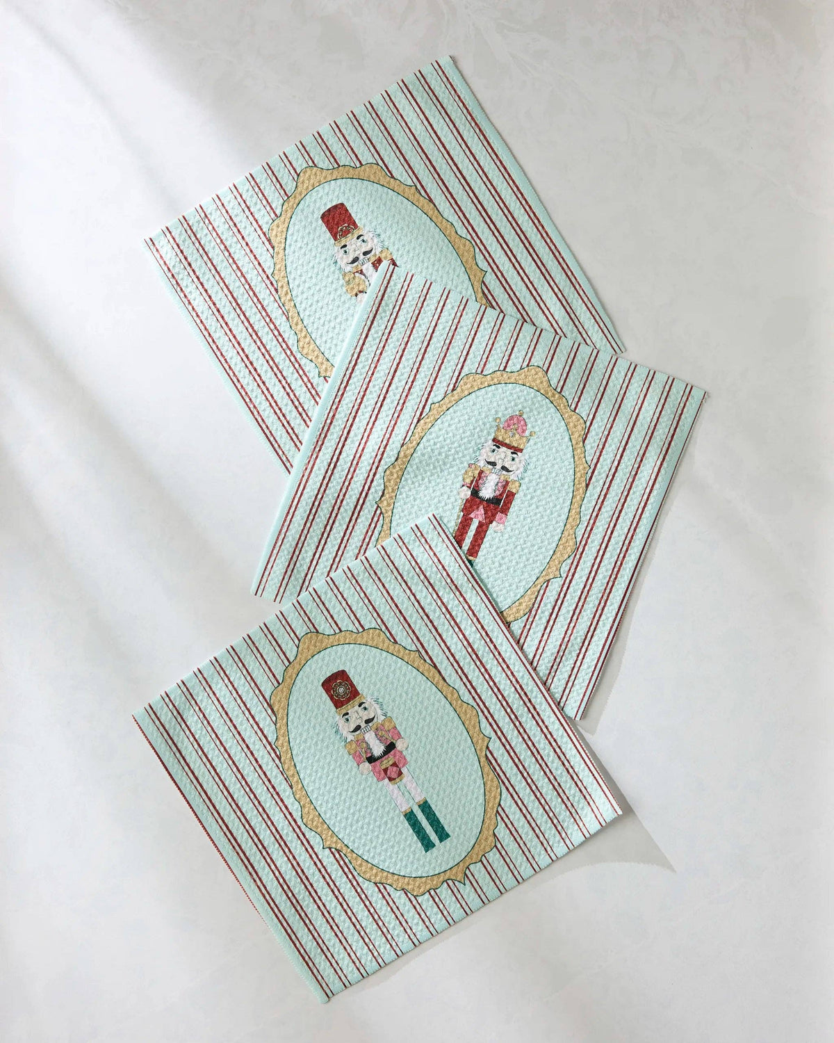 Geometry Nutcracker Intermission Dishcloth Set