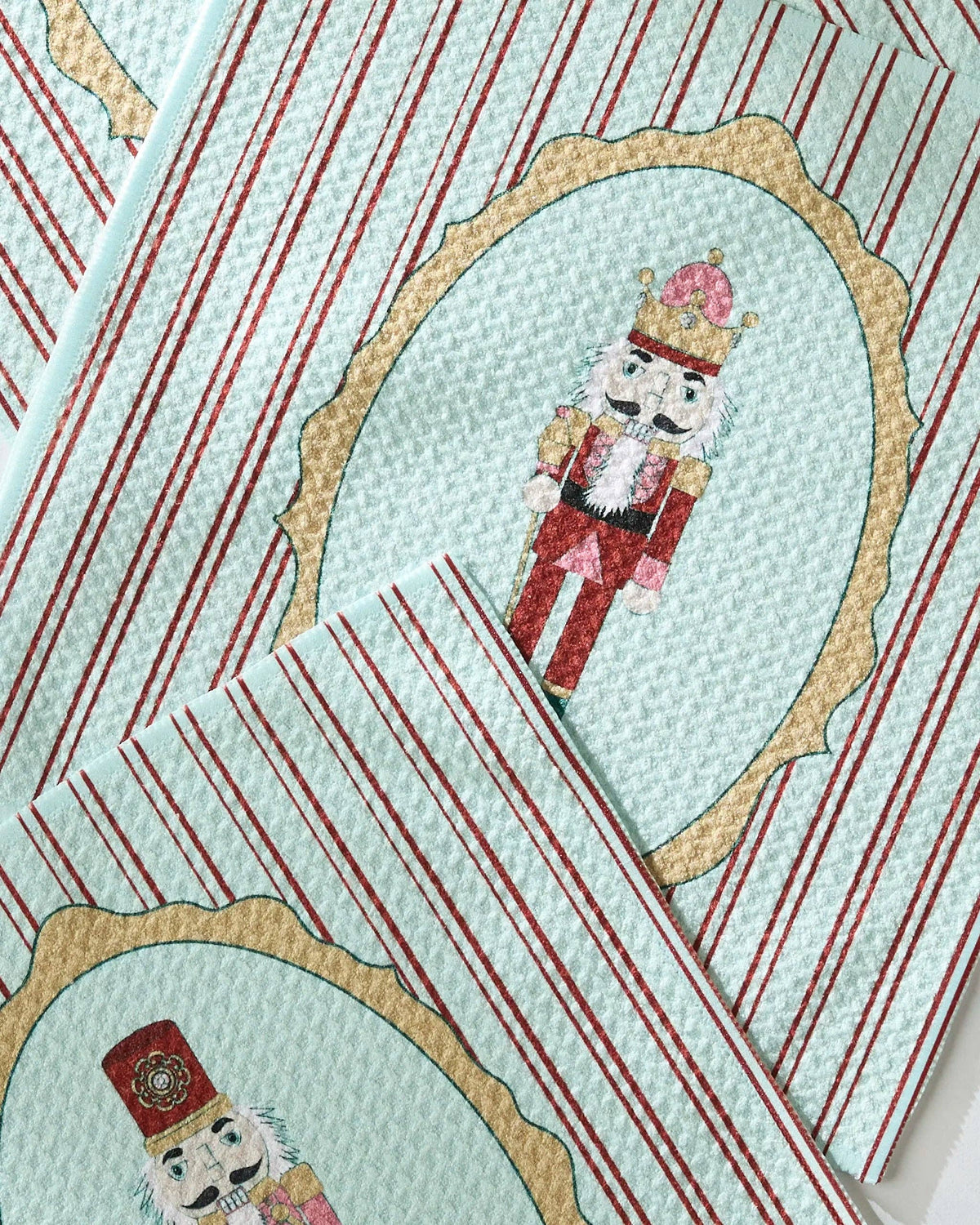 Geometry Nutcracker Intermission Dishcloth Set