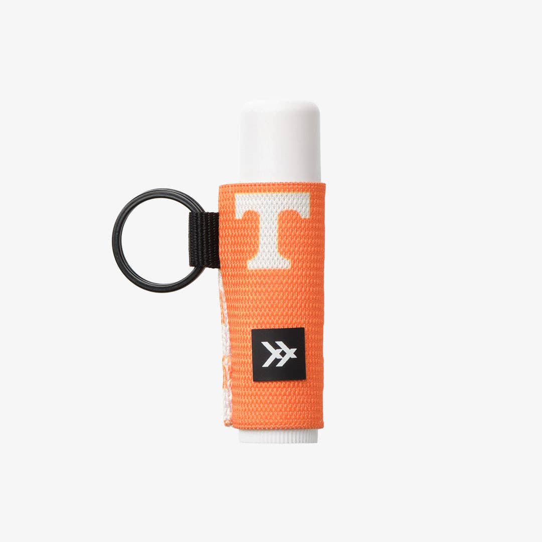 Tennessee Checkerboard - Chapstick Holder Keychain
