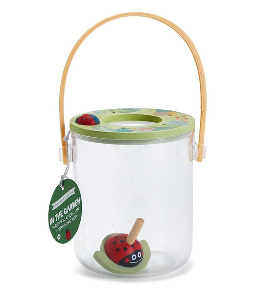 Bug Magnification Jar + Spinning Toy