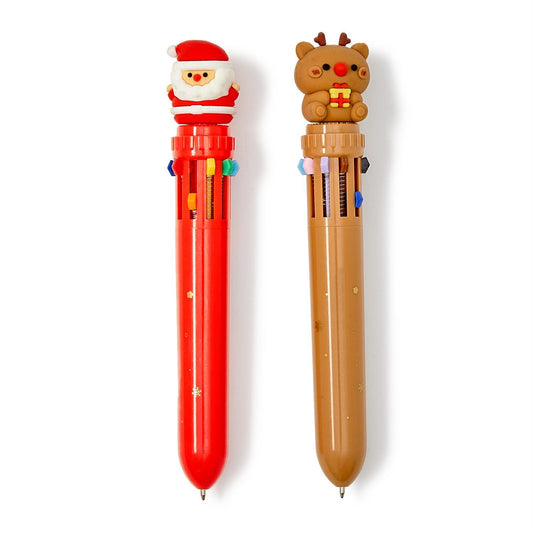Jolly Holiday 10 Color Pen