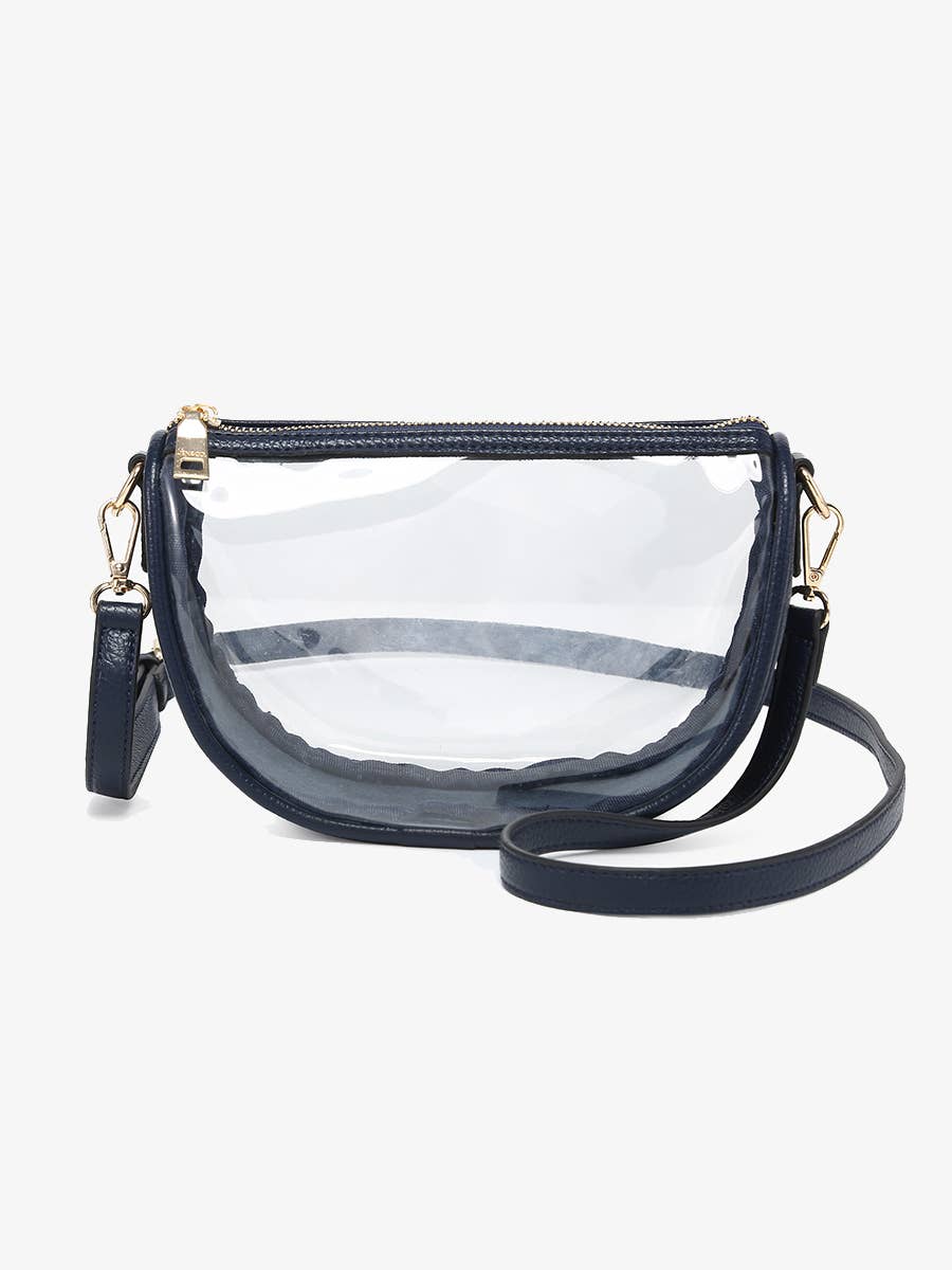 Peyton Stadium Clear Crossbody Bag