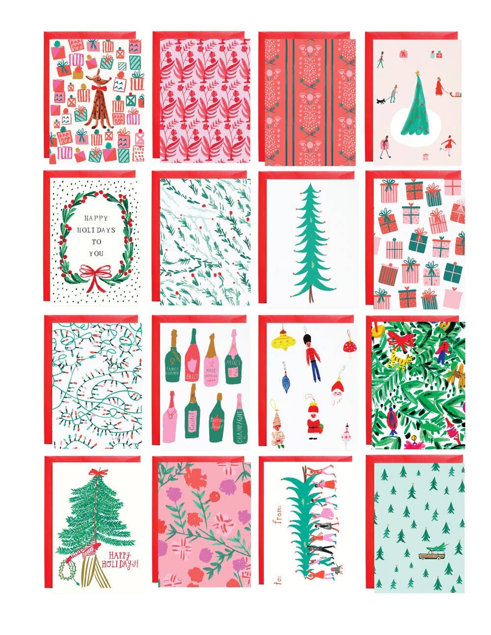 Holiday Petite Cards, Asst.