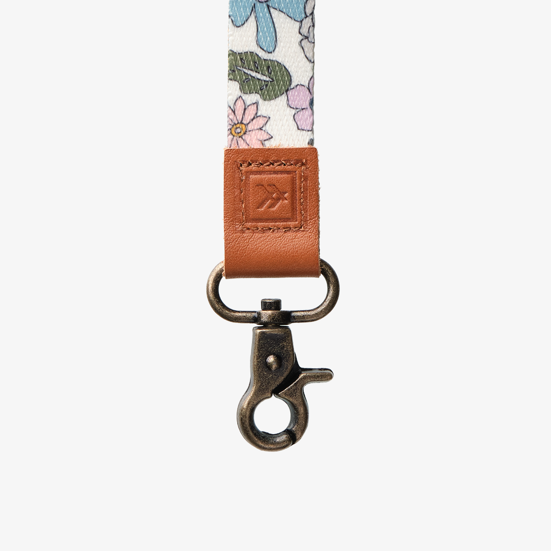 Mountain Flowers - Wristlet Keychain