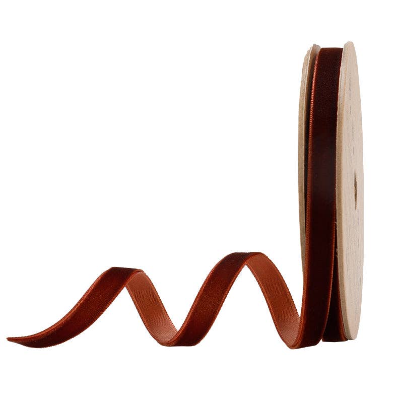 Velvet Holiday Trim Ribbon 3/8" Wide