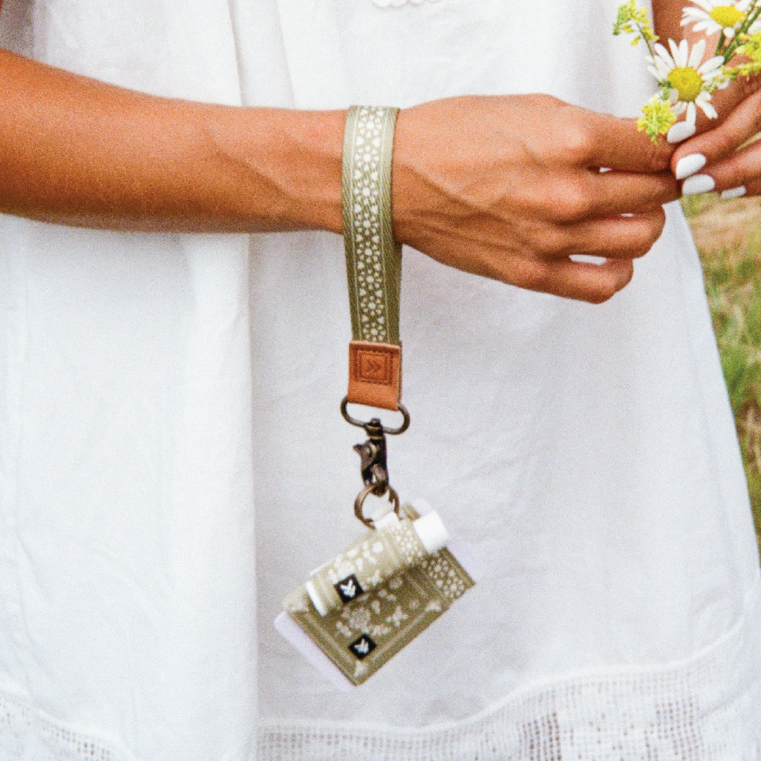 Sawyer Olive - Wristlet Keychain