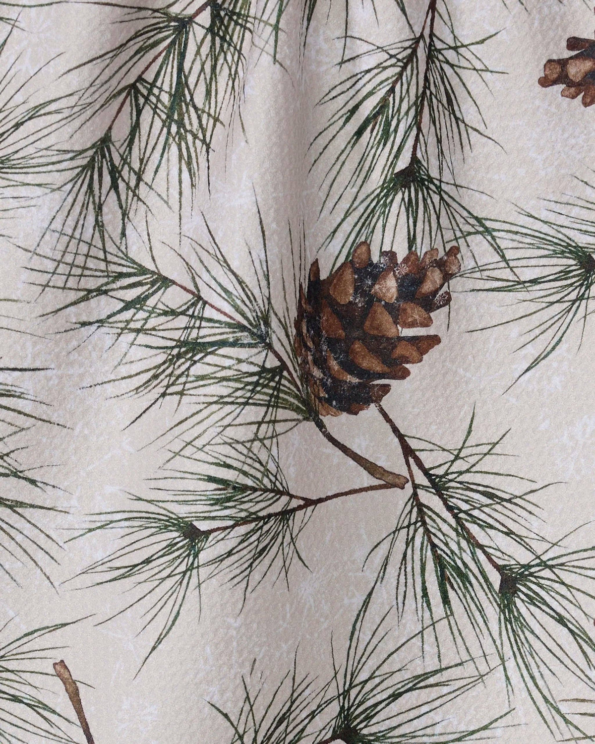 Geometry Evergreen Frost Tea Towel