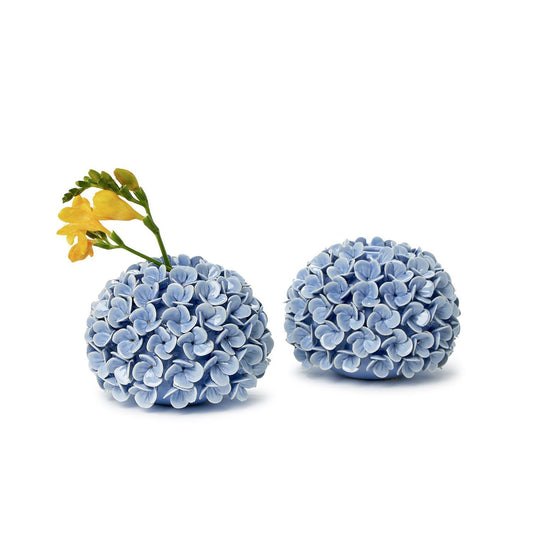 Hydrangea Taper Candle Holders