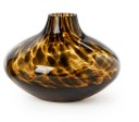 Hand-Blown Tortoise Print Vases