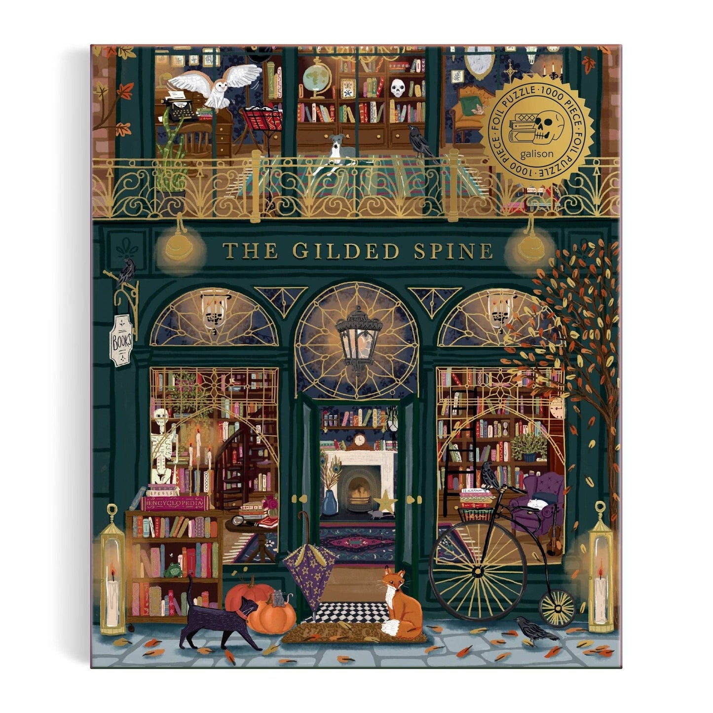 The Gilded Spine Foil Puzzle