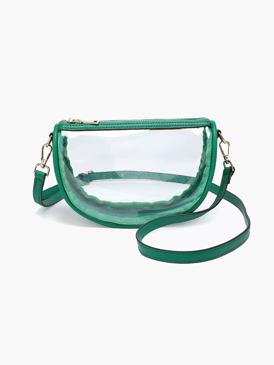 Peyton Stadium Clear Crossbody Bag