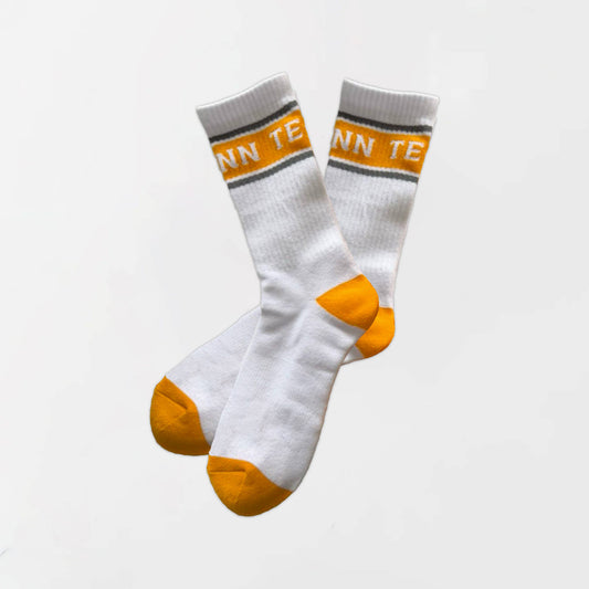 Tennessee Outfitters: Gym Sock in Stadium White
