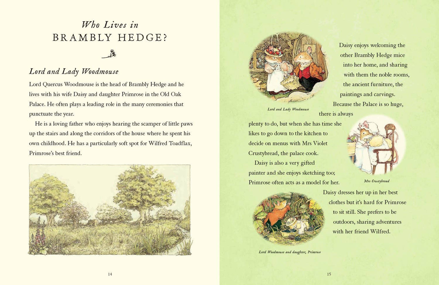 Visit to Brambly Hedge by Jill Barklem