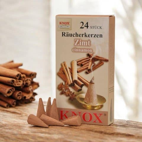 Knox Incense Cones-  Cinnamon