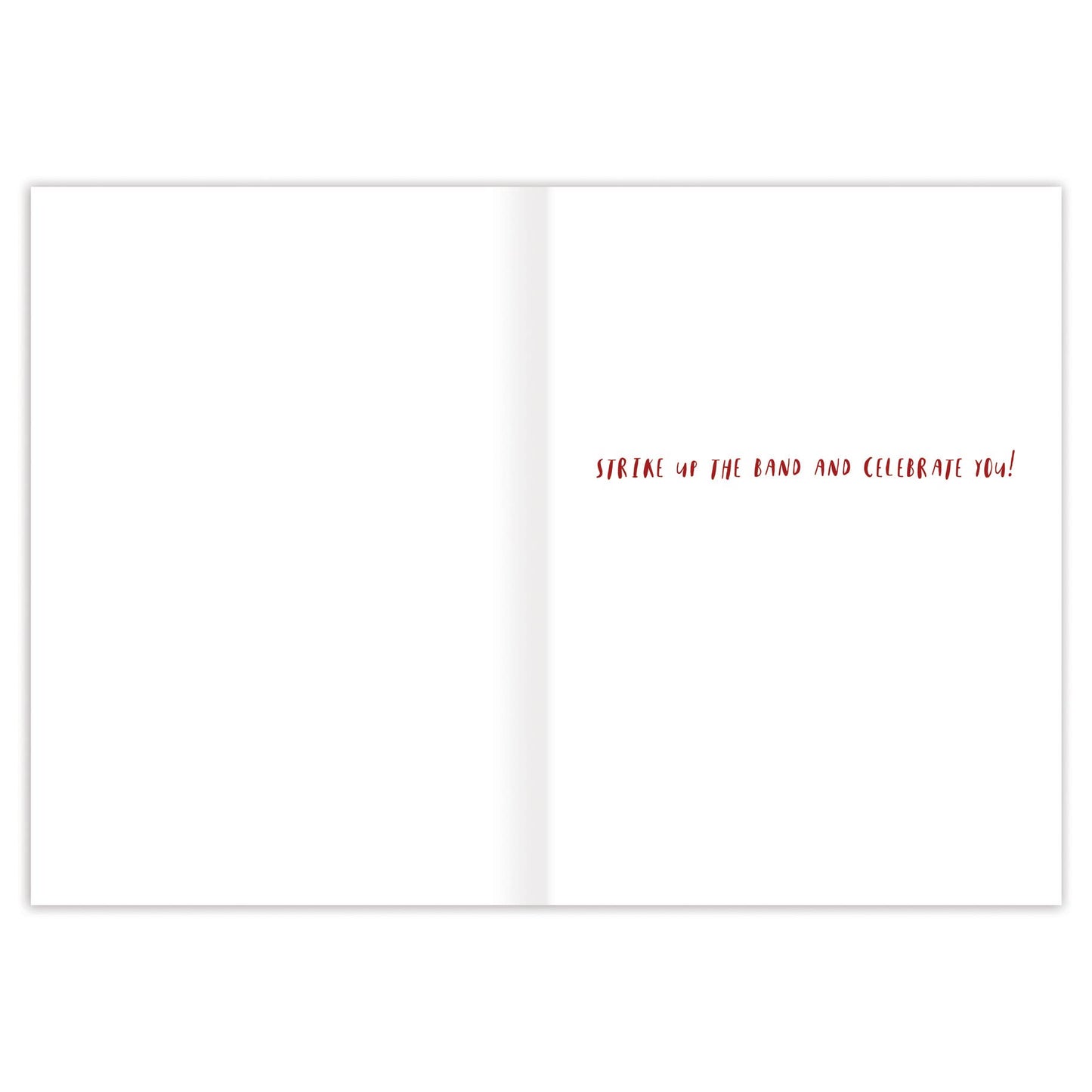 Marching Band Congratulations Card
