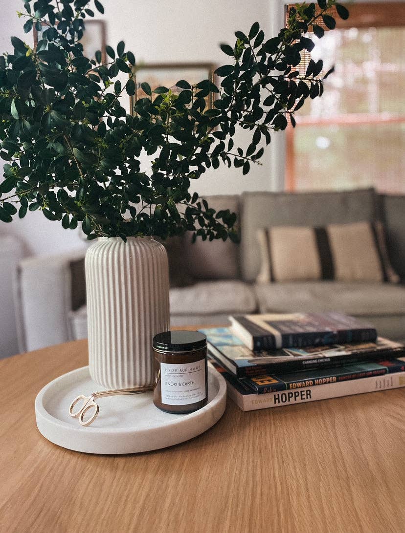 ENOKI & EARTH vegan soy candle